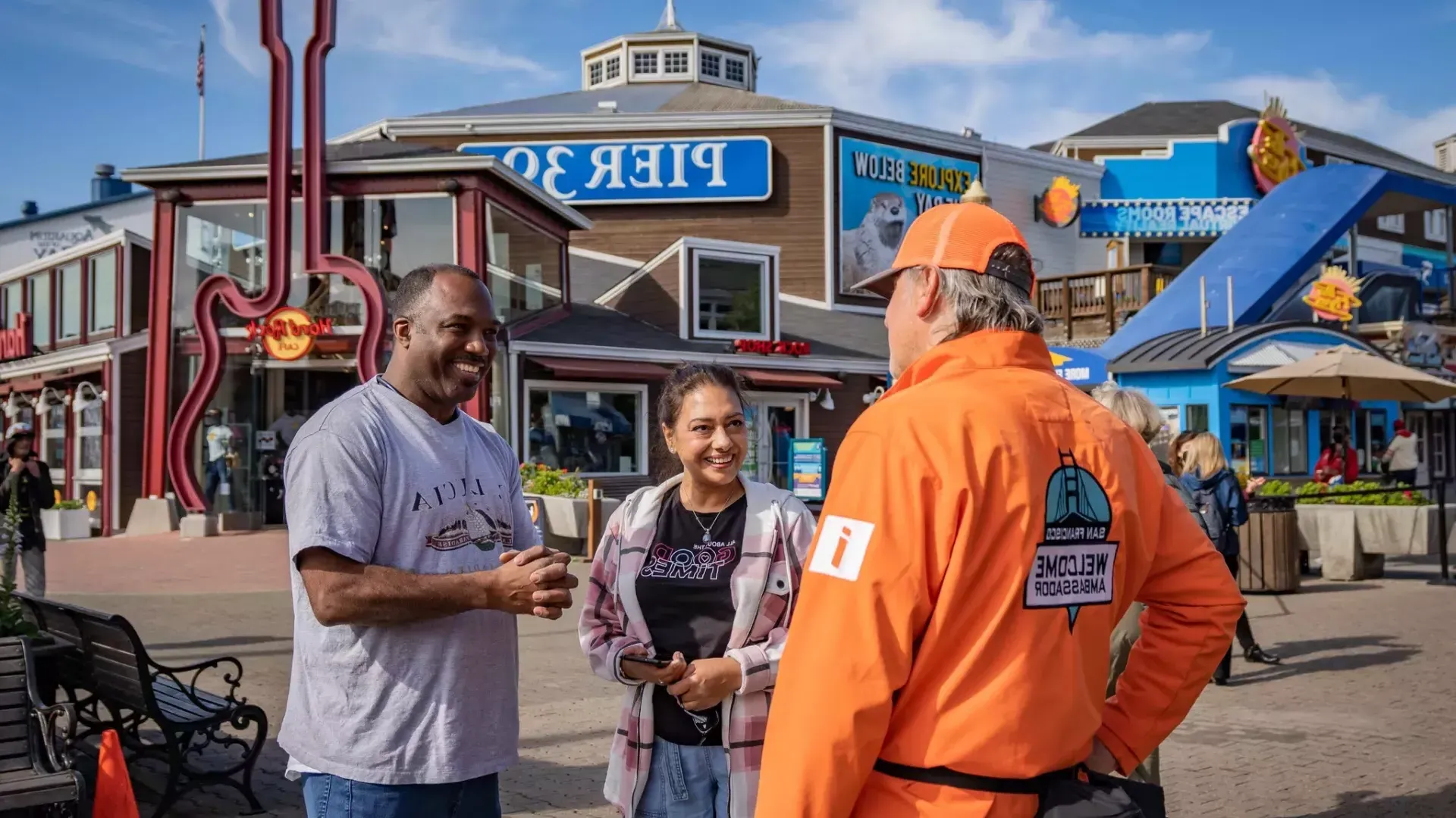 Welcome Ambassadors Pier 39